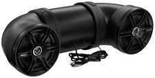 SOUNDSTORM BTB8 ATV UTV Weatherproof Sound System - 8 Inch Speakers, 1 Inch T...
