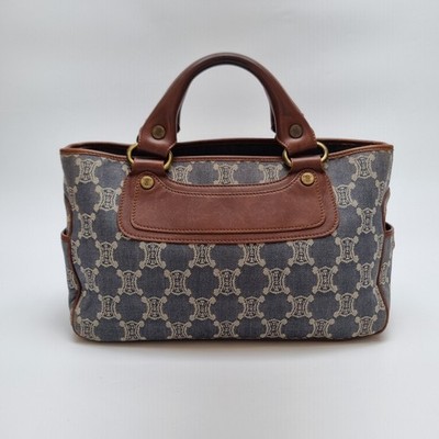 Celine Triomphe Canvas Denim Tragetasche (Premium, Handtasche) 510-03 147395720 [U]