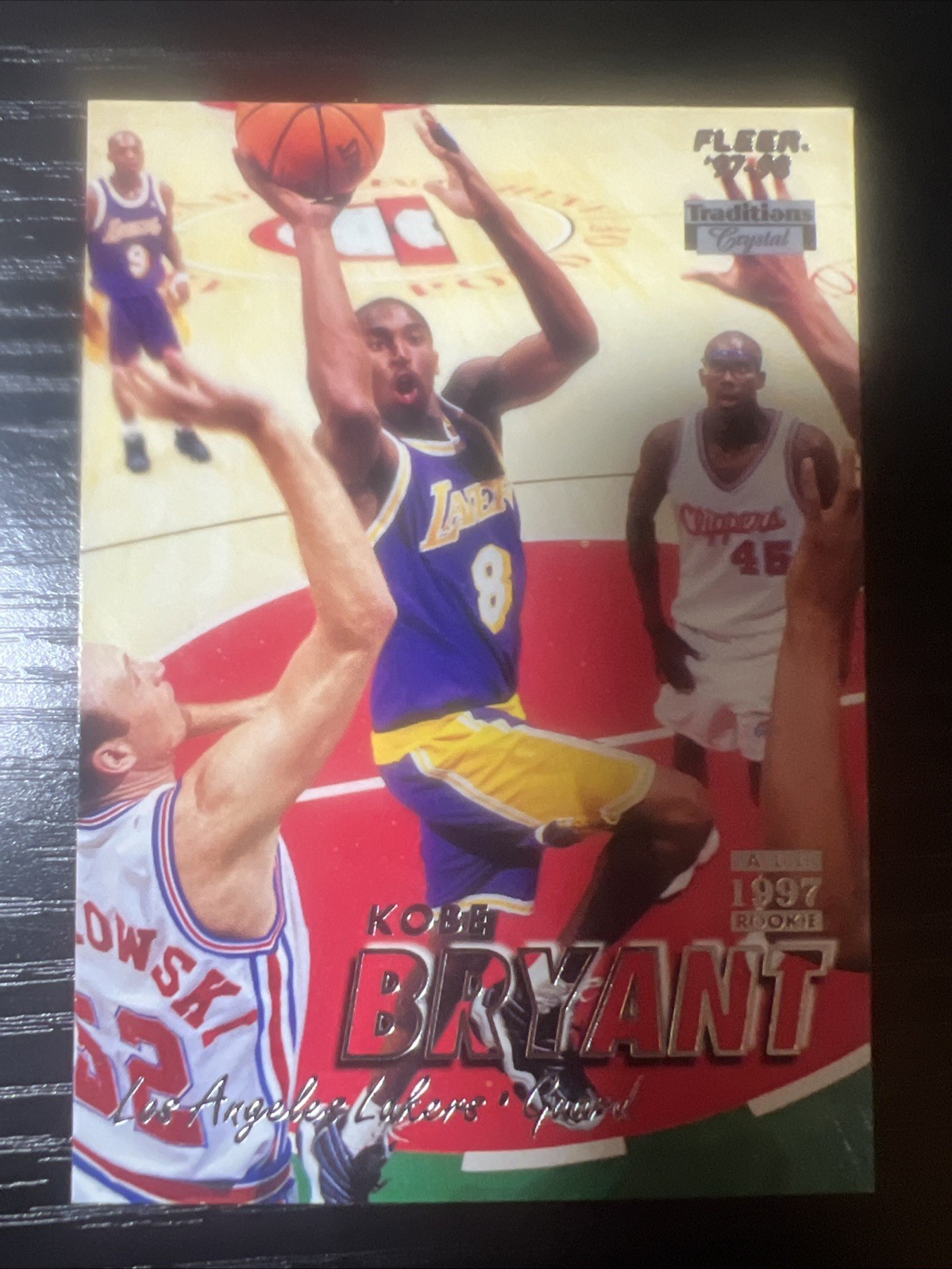 1997-98 Fleer Tradition Kobe Bryant Crystal #50