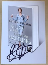Britta Heidemann Original signierte Autogrammkarte Autogramm Model Fechten #27