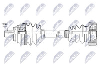 NTY NPW-AU-104 Antriebswelle Vorne Links FüR Audi Skoda VW