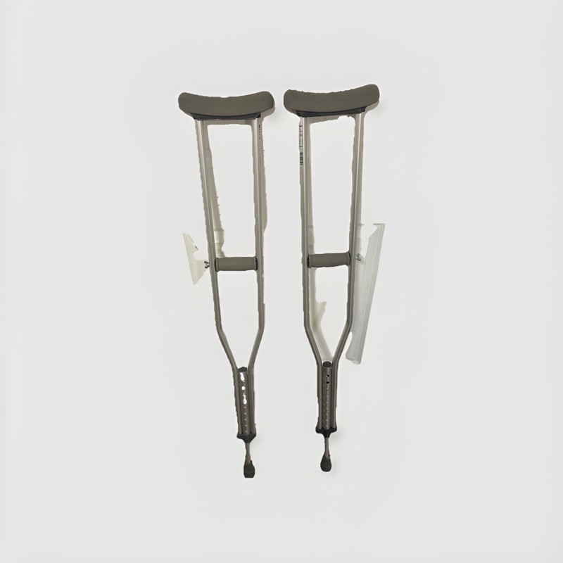 USED Guardian Set Of Aluminum Adjustable Adult Size Crutches