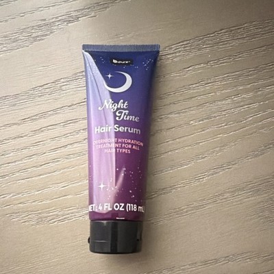b-pure Night Time Hair Serum Overnight Hydration for All Hair Types 4 fl oz