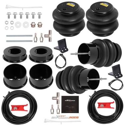 Front Rear Air Ride Suspension Bags Mounting Brackets For Chevy Caprice 1971 96