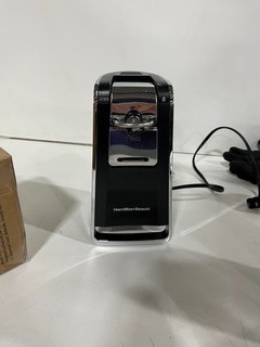 Hamilton Beach 76607 Electric Can Opener Smooth Edge Touch Used