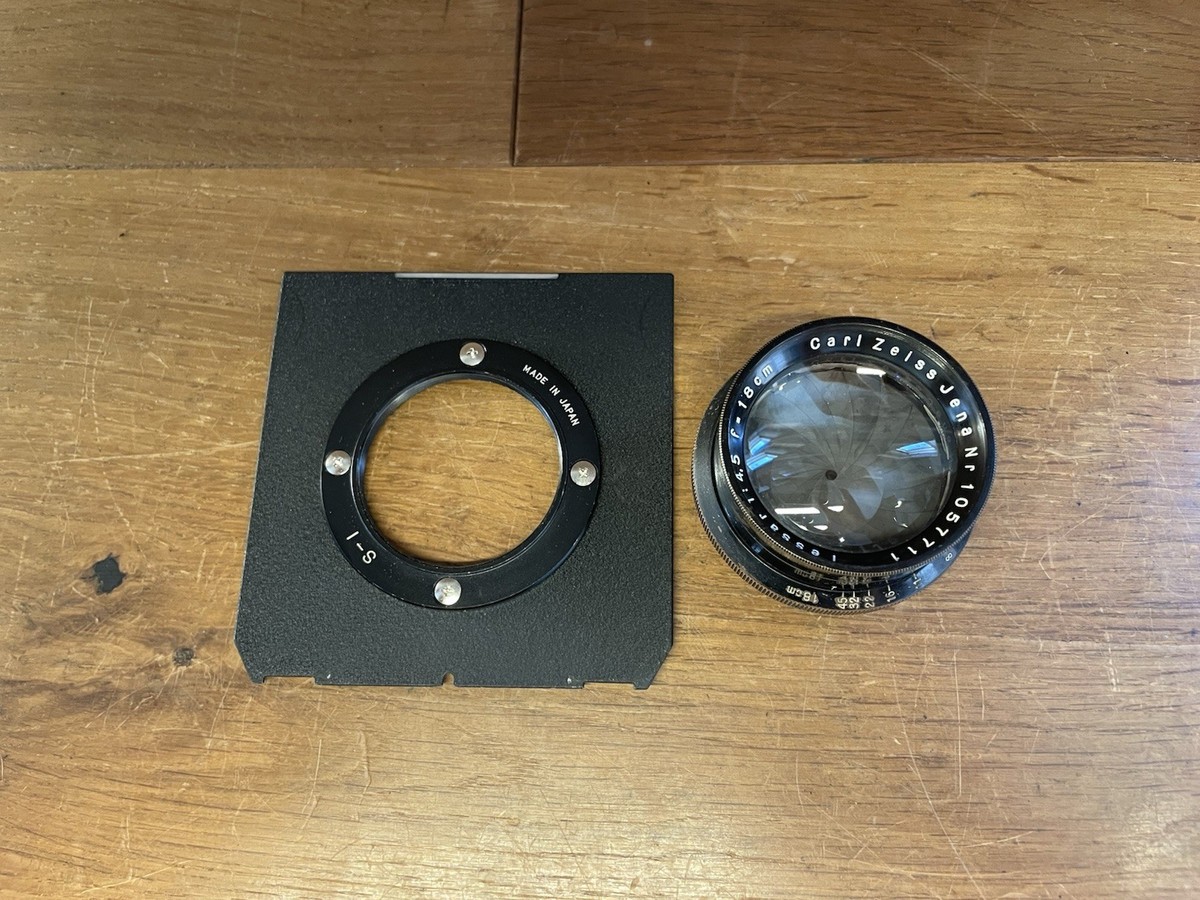 Near Mint* Carl Zeiss Jena Tessar 18cm 180mm F/4.5 Barrel Large