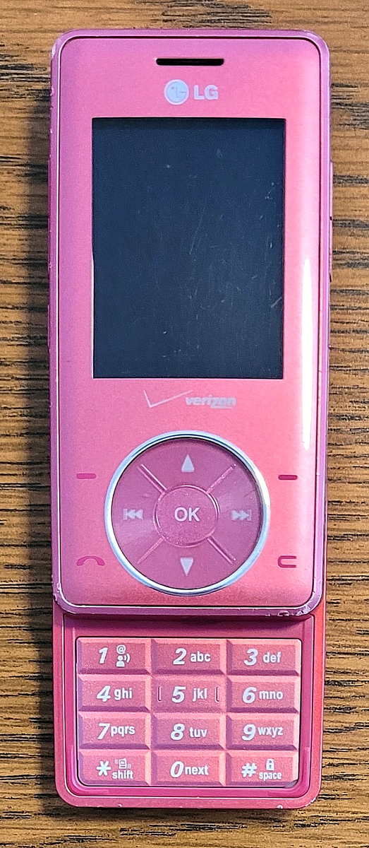 LG Chocolate VX8500P - Pink ( Verizon ) Slider Phone - Super Rare