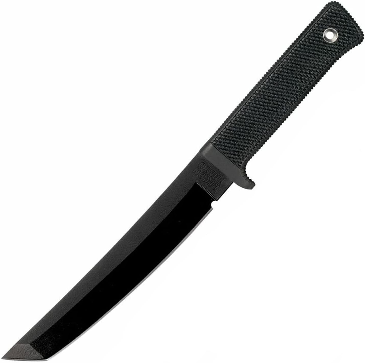 COLD STEEL Recon Tanto 7" SK-5 Razor-Sharp Blade 4.75" Kray-Ex 7.0", Black 