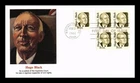 DR JIM STAMPS US COVER HUGO L BLACK GREAT AMERICANS FIRST DAY ISSUE FLEETWOOD