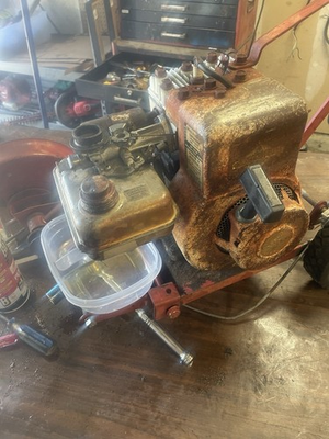 #ad Briggs amp; Stratton Vintage 1973 2 hp horizontal shaft Runs Free Shipping $450.00