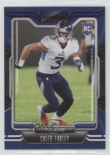 2021 Panini Playbook Rookie Purple Caleb Farley #149 3g6