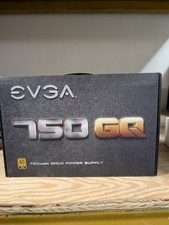 EVGA 750 GQ 750W 80 Plus Gold Modular ATX PSU w/ 24-Pin PCIe EPS SATA
