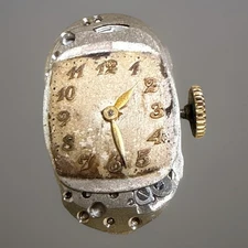 Vintage Elgin 533 USA 17 Jewel Wristwatch Movement Dial Parts Repair 🕰️