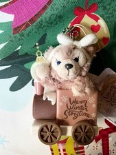 Disney ShellieMay Christmas Ornament Plush Strap Train Duffy and Friends