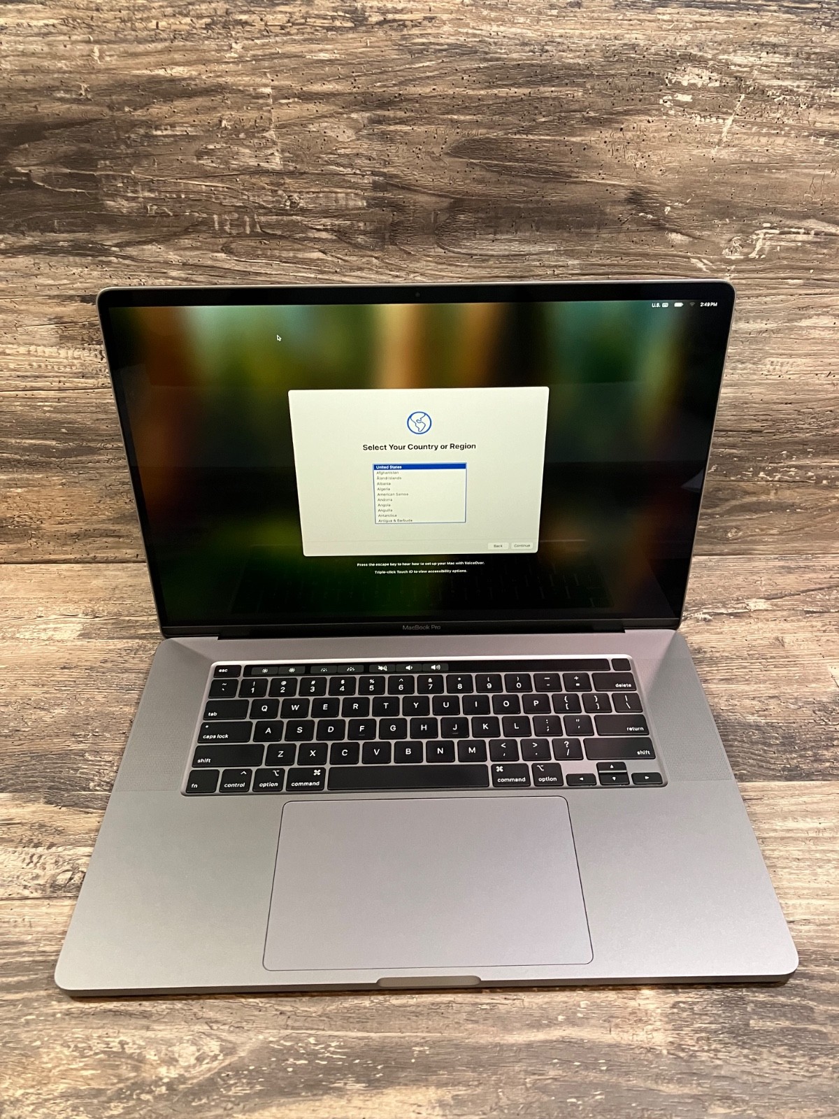 MacBook Pro 2019 16