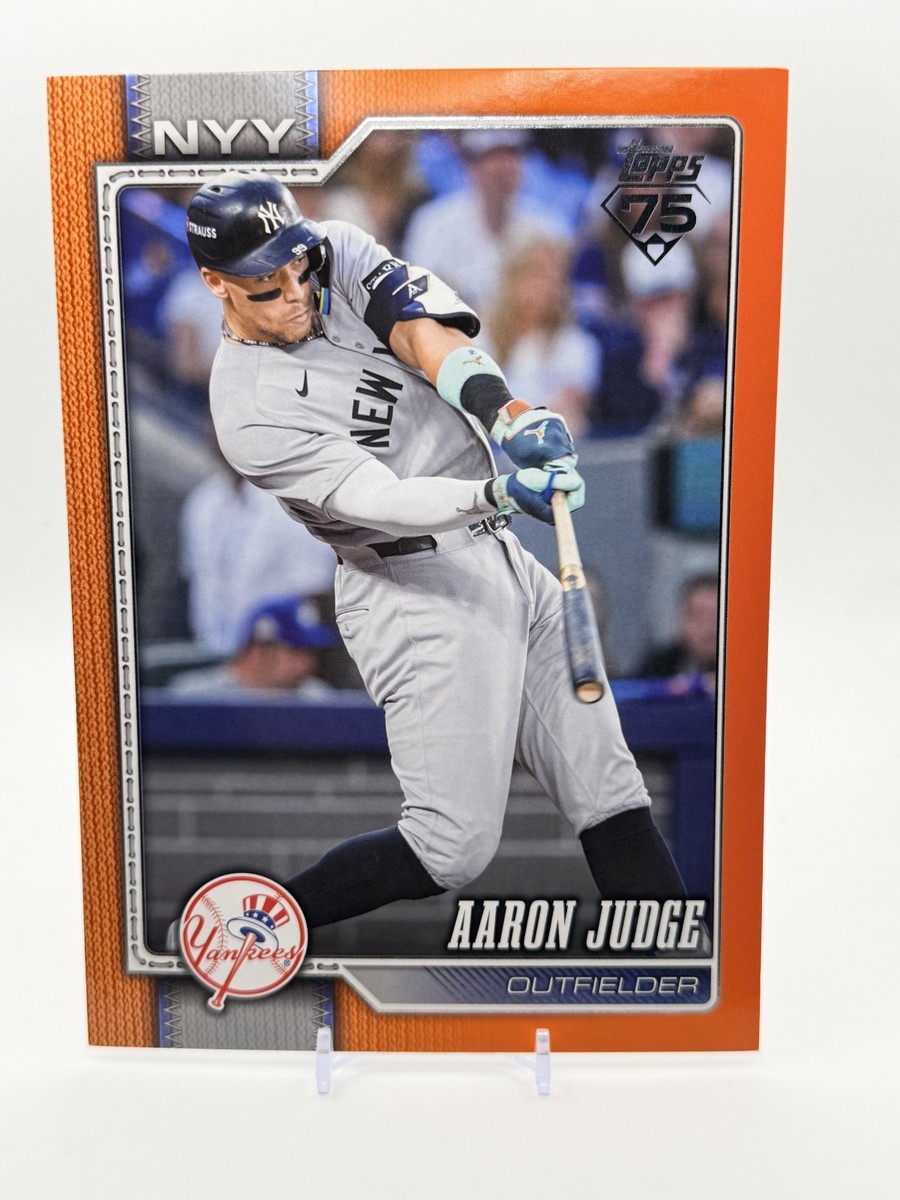 値下げ　Aaron Judge カード Japan Edition　75シリ 2026 Topps Flagship Costco Exclusive Aaron Judge Jumbo Orange OTC