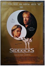 Chuck Norris Signed Full Size 27x40 Side Kicks Poster