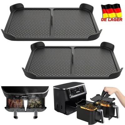 Spritzschutz Airfryer für Ninja Foodi Max Dual Zone AF400EU & AF451EU, 2 Stück S