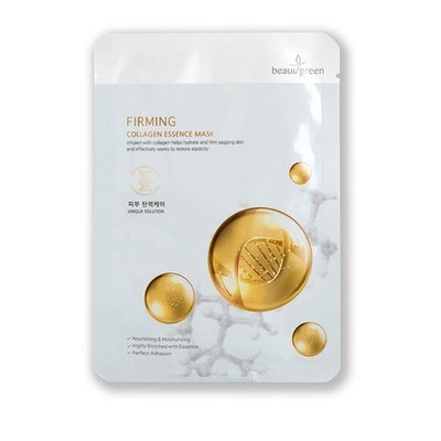 BEAUUGREEN Elastische Kollagen-Tuchmaske 23 g
