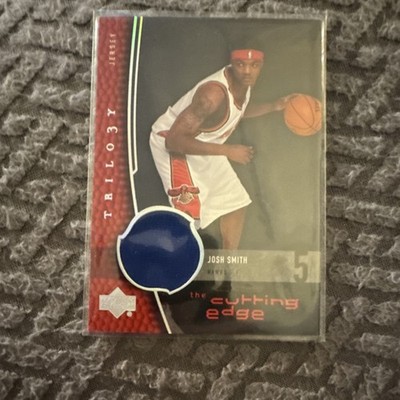Upper Deck 2004-05 Trilogy The Cutting Edge Josh Smith Jersey CE-JS Hawks