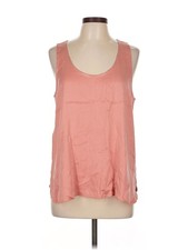 Haven Well Within Women Pink Sleeveless Top L