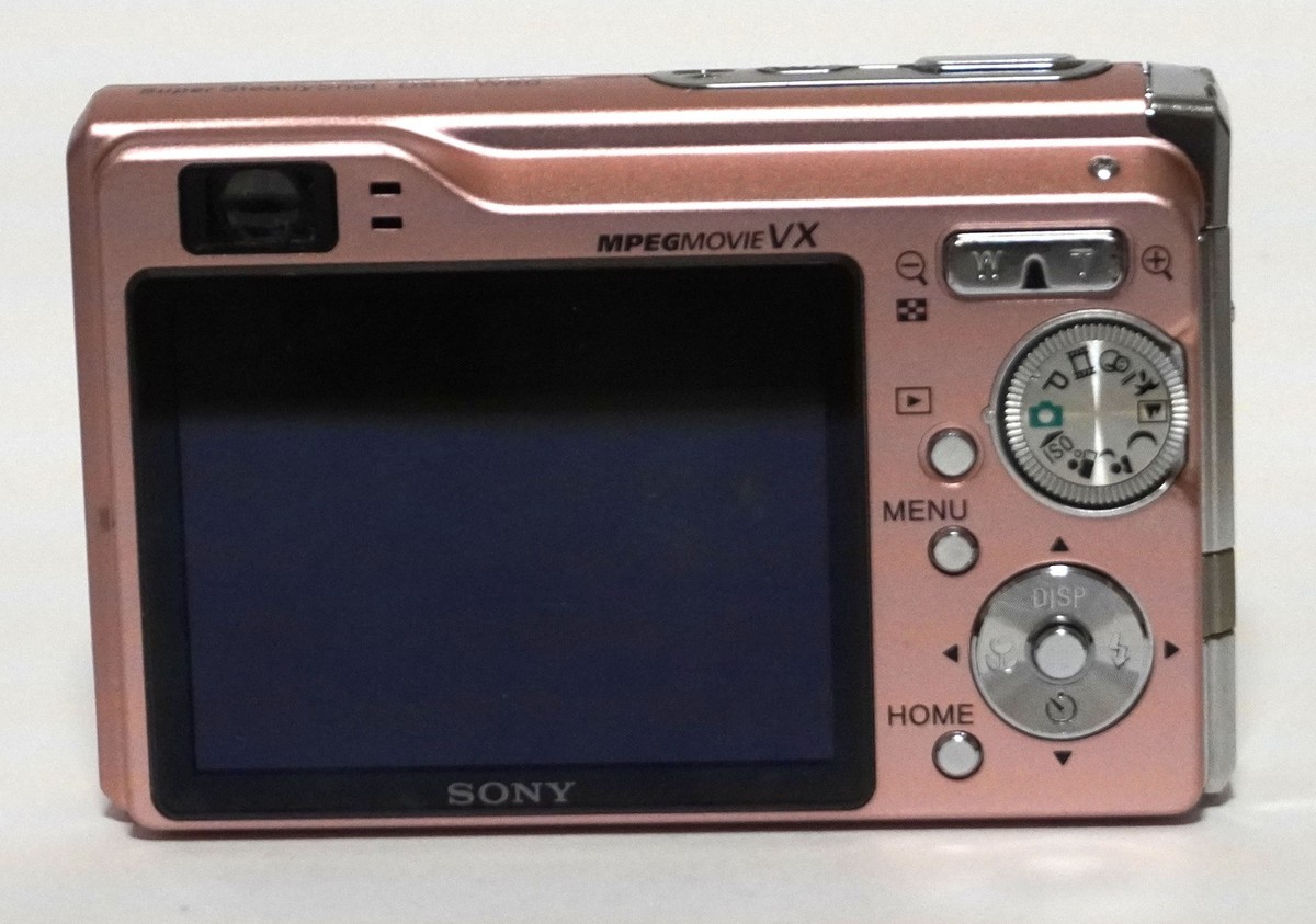 Sony Cyber-shot DSC-W80 7.2MP Digital Camera - Pink for sale