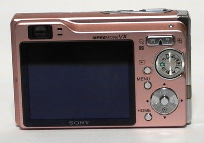 ★【美品動作確認済み】SONY Cyber-shot DSC-W80 Sony Cyber-shot DSC-W80 7.2MP Digital Camera - Pink for sale
