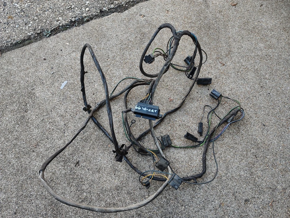 1966 Buick Wildcat Electra 225 LeSabre Original GM Headlight Wiring Harness - Image 3 of 3