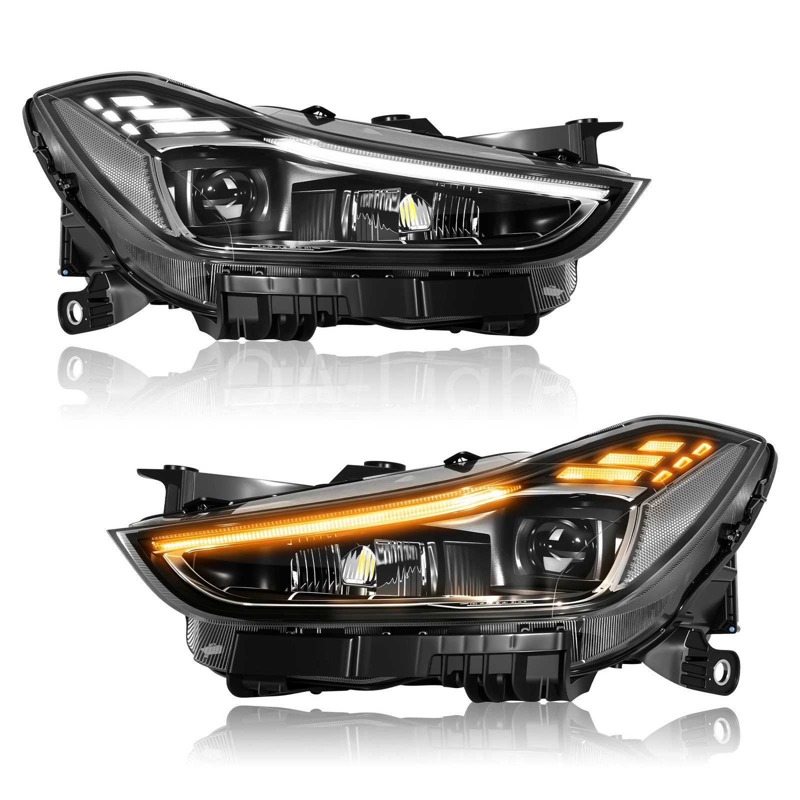 Maserati Ghibli 2018-2022 Front Right Headlights Pair