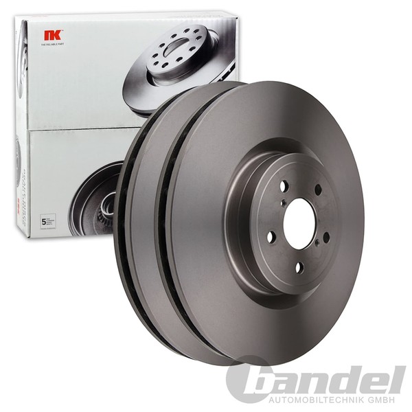 2X NK Bremsscheiben 326Mm BelÜFtet Vorne Passend FÜR | 204417-image
