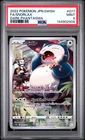 2022 POKEMON JAPANESE SWORD & SHIELD DARK PHANTASMA #077 FULL ART/SNORLAX PSA 9