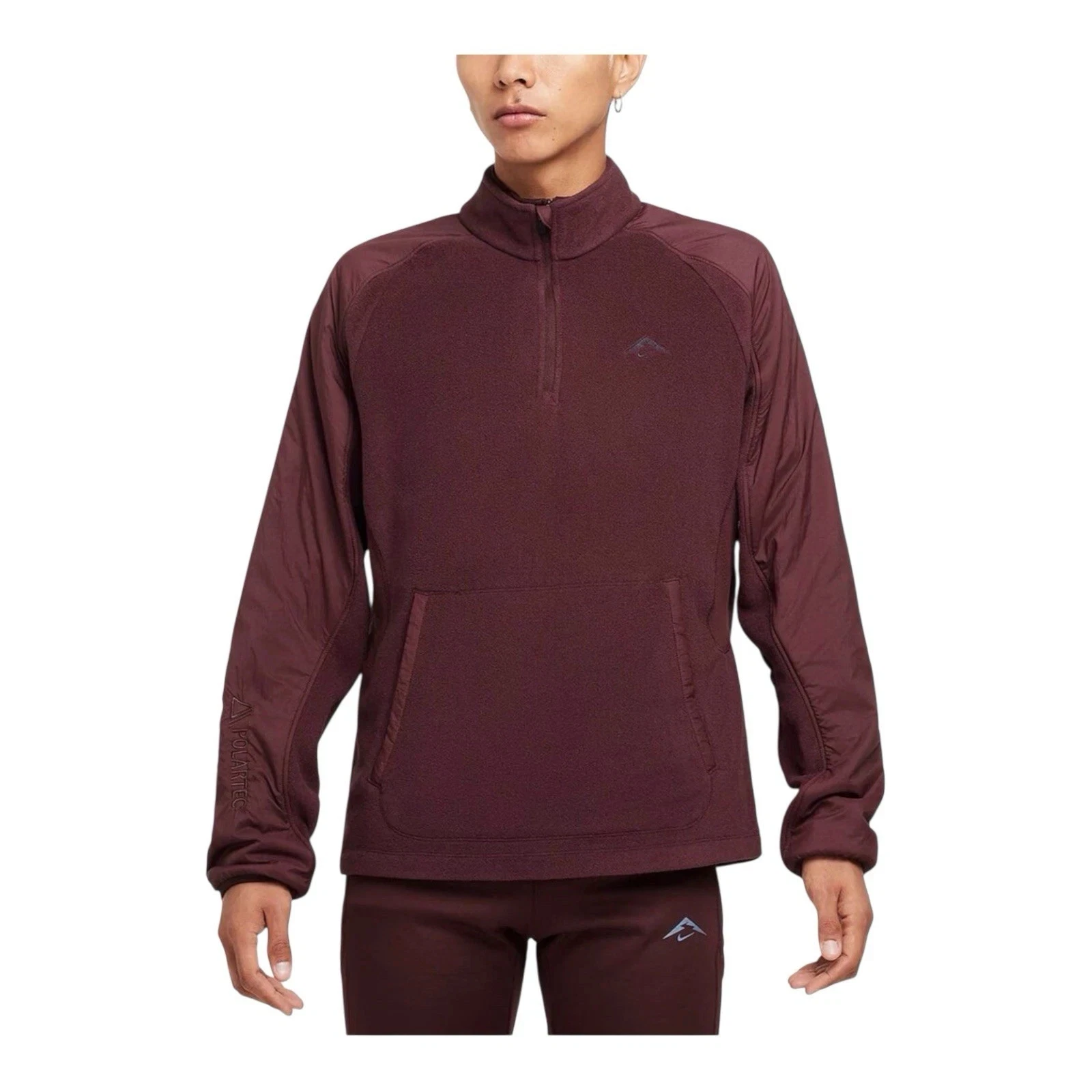 New Nike Trail Polartec Men's 1/4-Zip Fleece Running Top Shirt FV9962-652