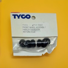 6x TYCO Motorcycle Dirt Bike Front Wheel/Tire Original 70981 NOS