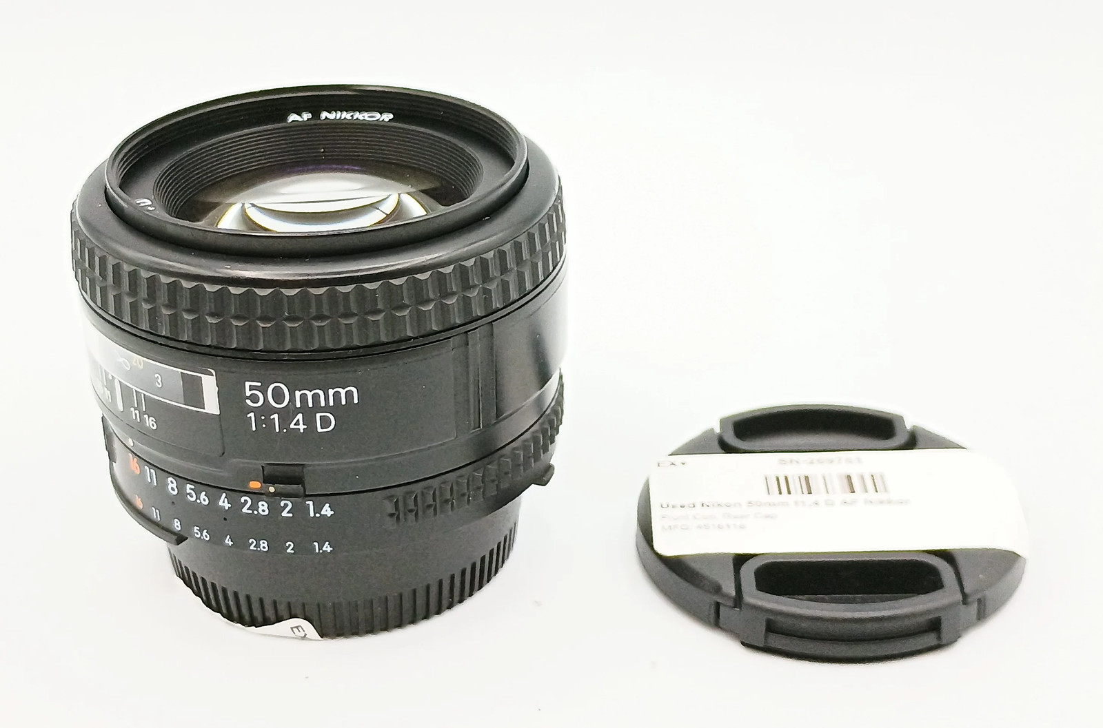 Used Nikon 50mm f1.4 D AF Nikkor