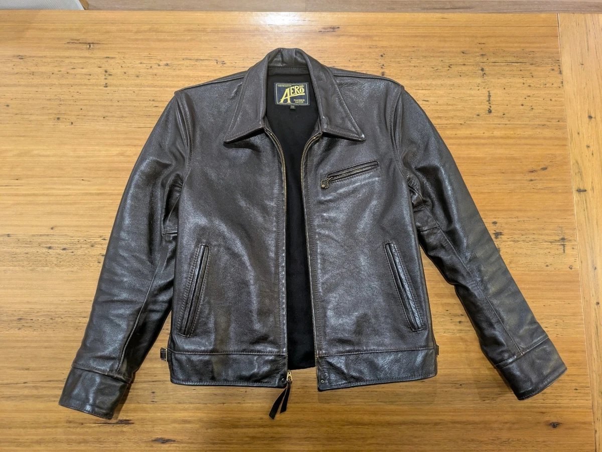 Aero Leather Clothing for Men for sale | eBay