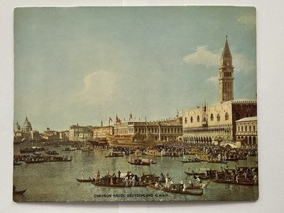 Chevron Gemäldegalerie:  Canaletto - San Marco an Himmelfahrt- Kunstdruck 1960er