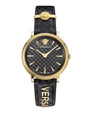 Versace  V-Circle Logomania Strap Watch