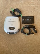 Panasonic SL-S361C Portable CD Player S-XBS Anti-Shock Memory Silver TESTED