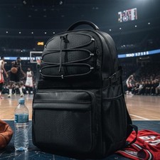 Basketballrucksack Flaschennetz Basketball-Rucksack Atmungsaktiv f&uuml;r Frauen