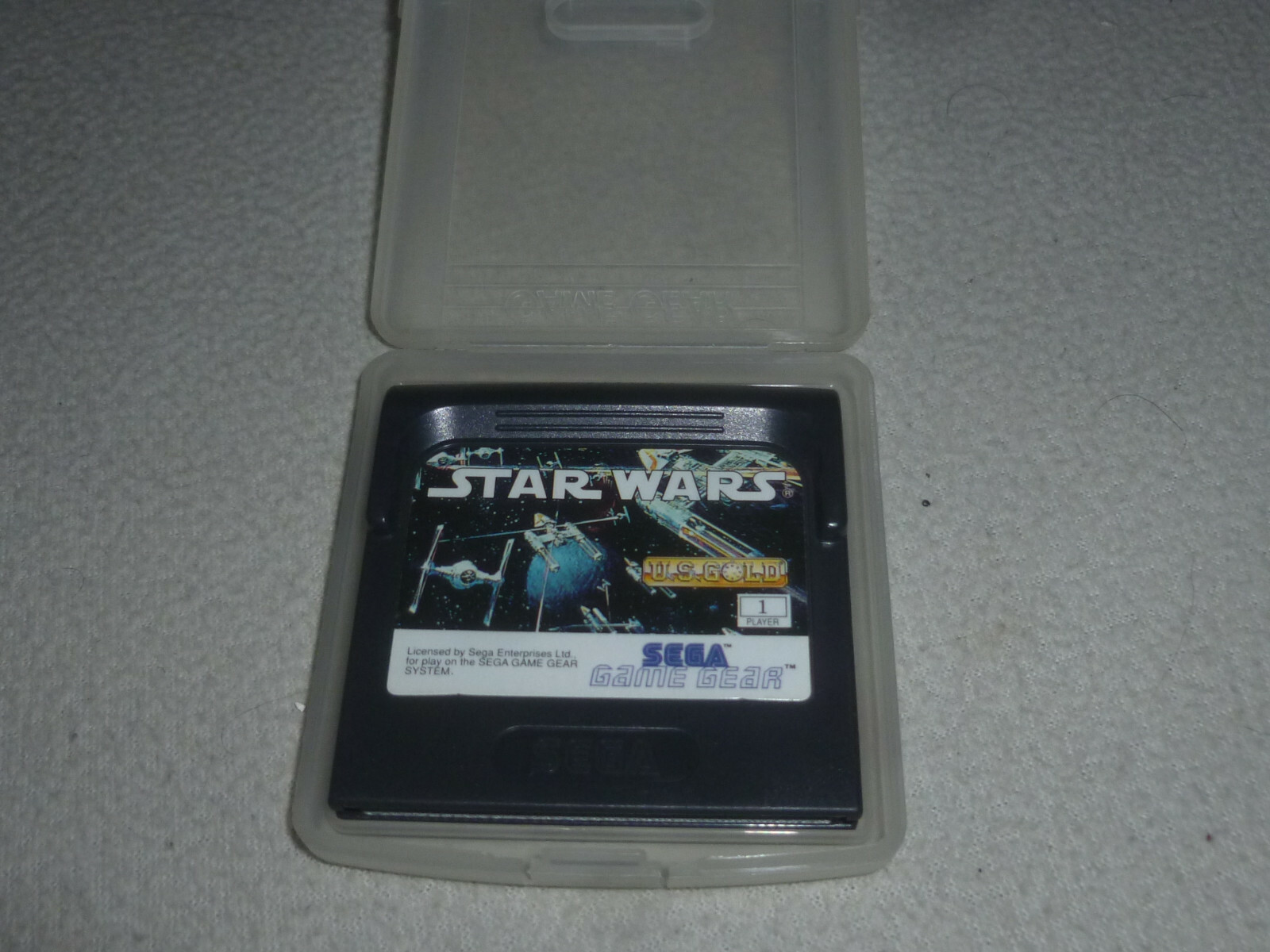 SEGA GAMEGEAR VIDEO GAME STAR WARS CARTRIDGE CART VINTAGE GEAR US GOLD