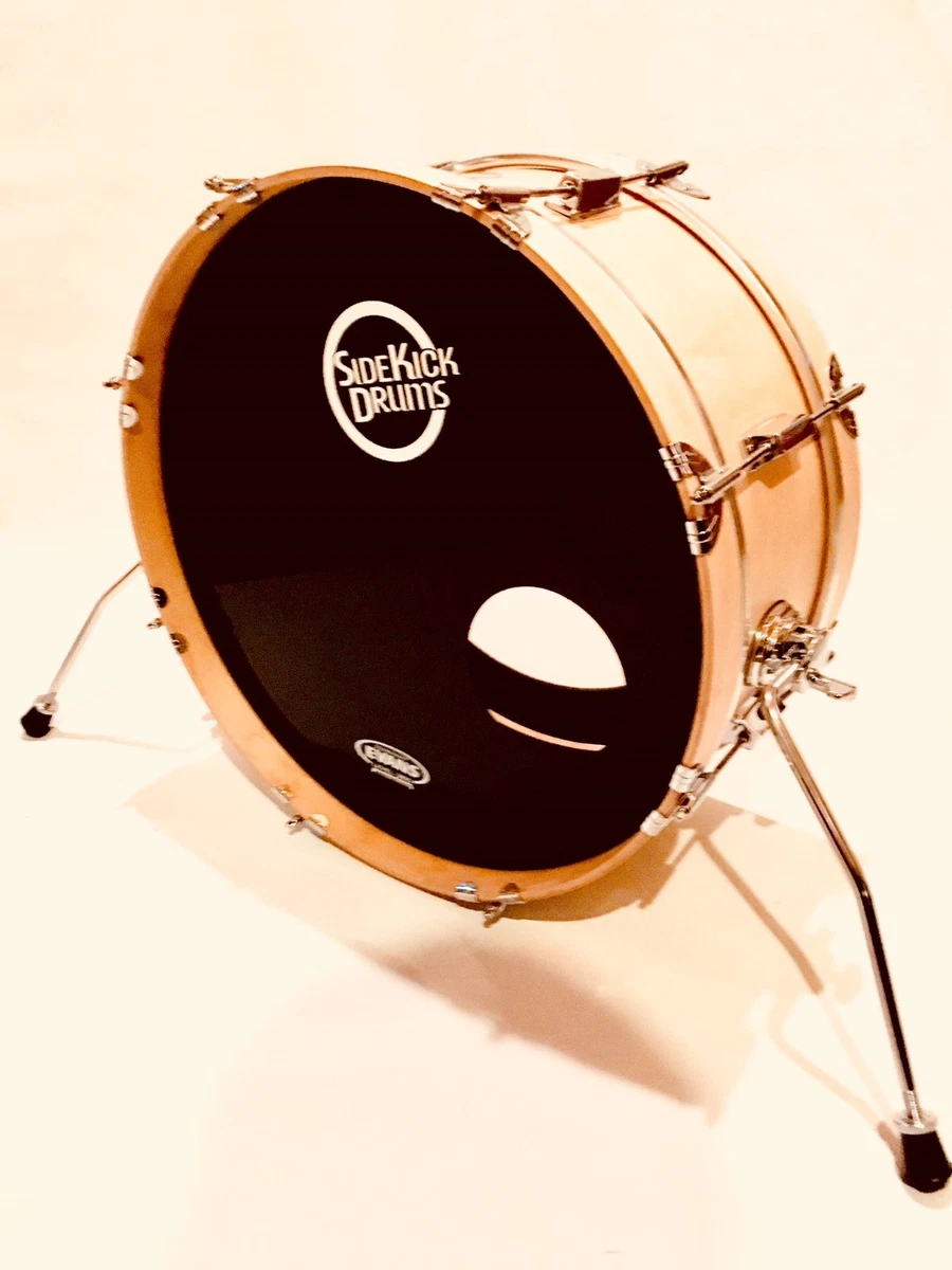 Slim bass drum outlet