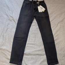 PULL & BEAR SKINNY HIGH WASTE JEANS SIZE 40 Grey BNWT