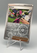 077/091 Atticus - SV Paldean Fates Reverse Holo NM Pokemon