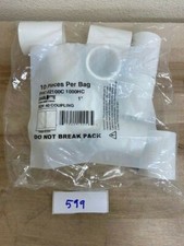 Charlotte Pipe 1" PVC Coupling PVC 02100C 1000HC 10 PIECES