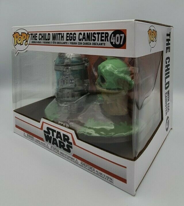 Thumbnail - The Mandalorian - 50962 Funko Pop Vinyl Figur Baby Yoda Egg - Star