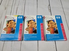 Lot of 3 45-Count Boxes of HP Premium Plus 4x6" Photo Paper High Gloss Open