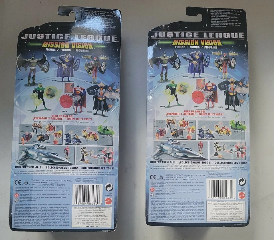 NEW DC JUSTICE LEAGUE MISSION VISION SUPERMAN AND BATMAN ACTION FIGURES! B44 - Image 2 of 2
