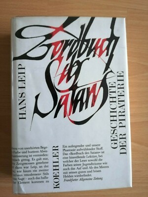HANS LEIP     Bordbuch des Satans   Geschichte der Piraterie  geb.