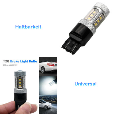 T20-W21/5W 7443/7440 580 CREE CANBUS LED Tagfahrlicht Bremslicht Lampe 2 pcs