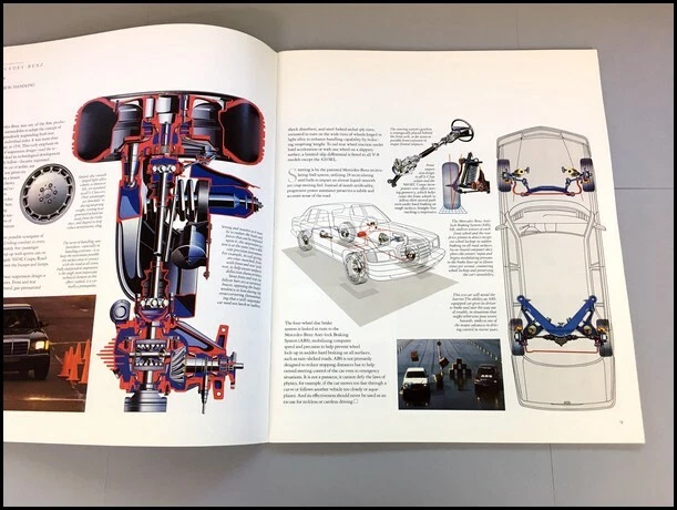 1987 Mercedes Benz 56-page Car Sales Brochure Catalog 560SL 560SEC 420SEL 560SEL - Image 4 of 4